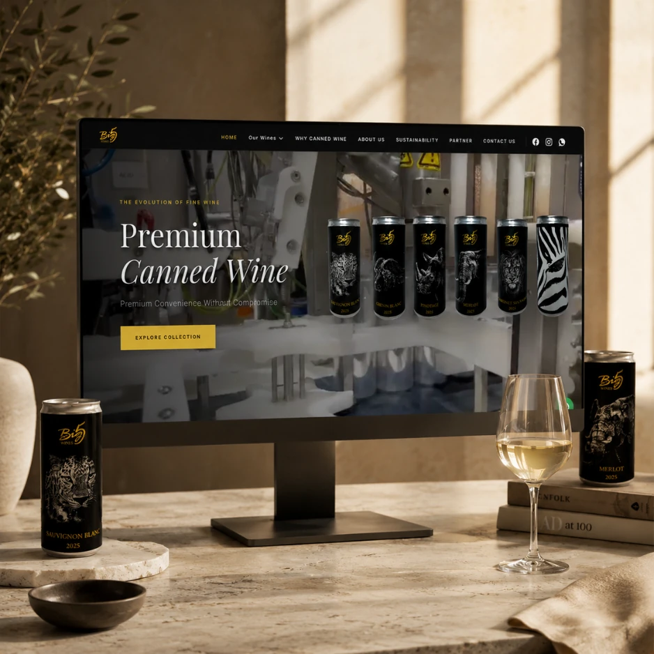 Big5 Wines visual for AshScapes